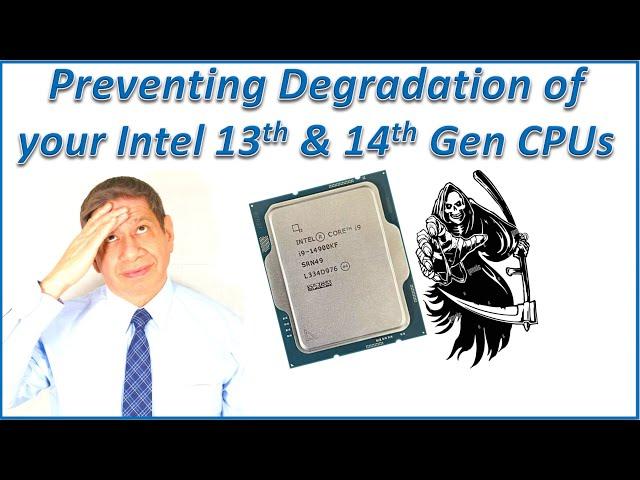 How to Prevent your Intel 13th & 14th Gen CPUs from Degrading