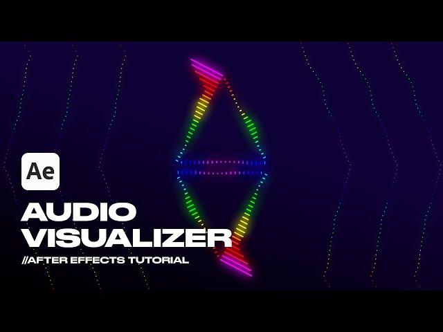 How to create Audio Visualiser Spectrum Waveform Effects | After Effects Tutorial (No Plugin)