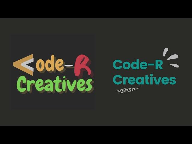 Intro for Code-R Creatives