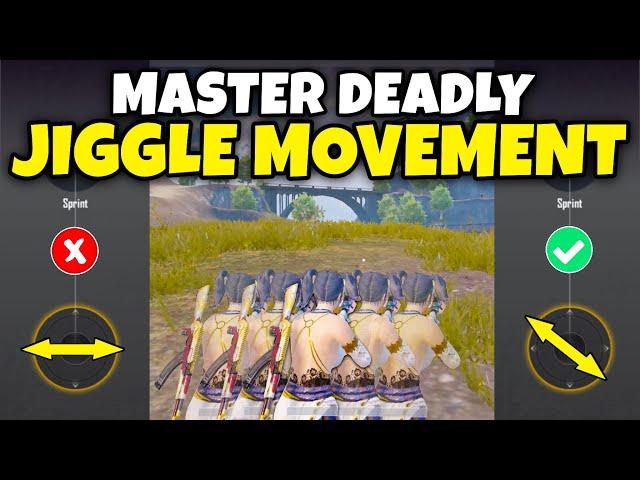 Improve Jiggle Movement | Learn Jiggle like JONATHAN | Make your movement Fast in BGMI / PUBG Mobile