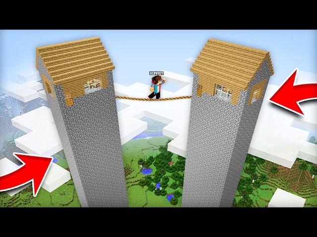 ЭТО САМЫЕ СЛОЖНЫЕ ИСПЫТАНИЯ НА НЕБОСКРЁБАХ В МАЙНКРАФТ | Компот Minecraft