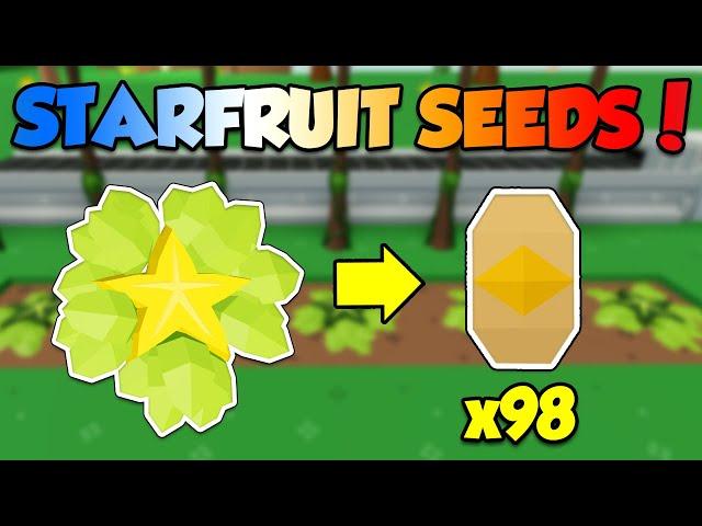 How to get Starfruit Seeds Fast in Roblox Sky Block! *SKYBLOX*