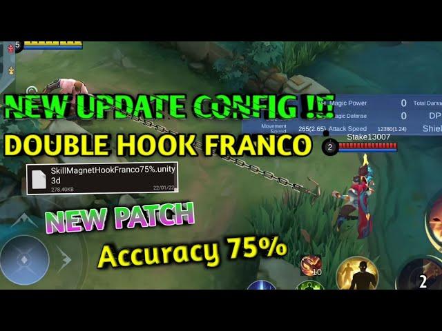 New Update !! Wajib coba Config Auto Aim Hook Franco Good Accuracy !! ML Terbaru