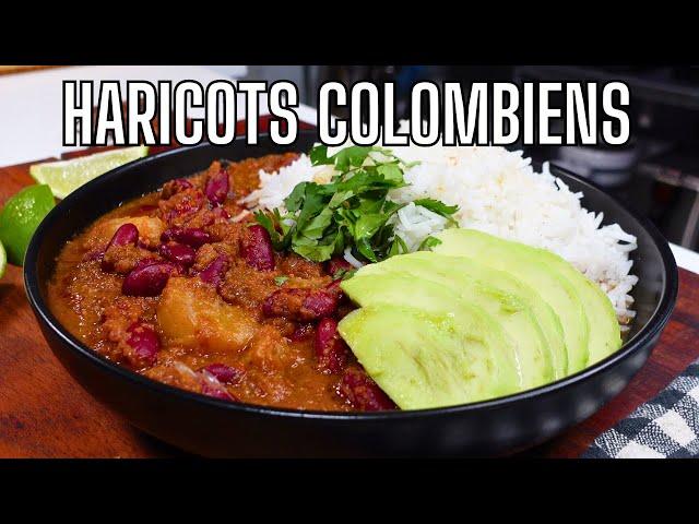 HARICOTS ROUGES à LA COLOMBIENNE -- UNE TUERIE VÉGÉTARIENNE -- VÉRIDIQUE!