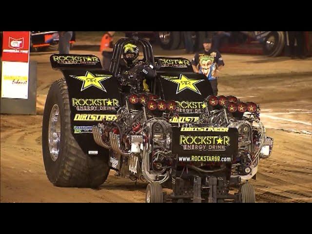 Super Modified Tractors & Pro Stocks pulling @ the America's Pull - Lucas Oil Motorsports Hour 2010