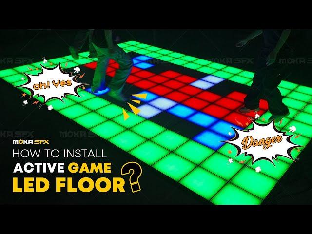 How to Install the MOKA SFX Active Game LED Floor: Step-by-Step Guide!