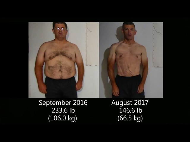 Time-Lapse Weight Loss Transformation