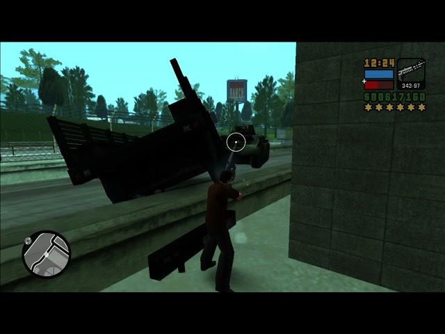 GTA Liberty City Stories M60 Rampage + Six Star Wanted Level Escape