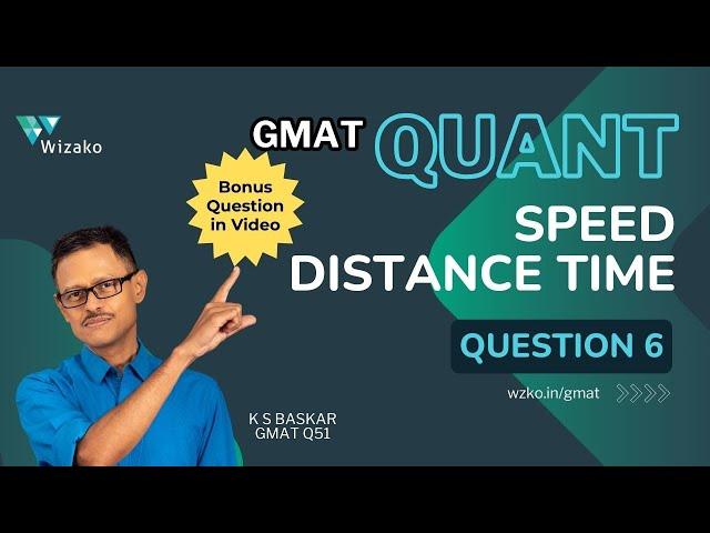 GMAT Rates - Average Speed | Easy GMAT Quant Practice Question Bonus Question Inside