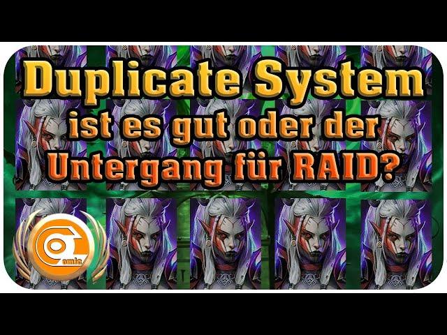 Wird das Duplikat System der Untergang für RAID Shadow Legends? | Ocomic