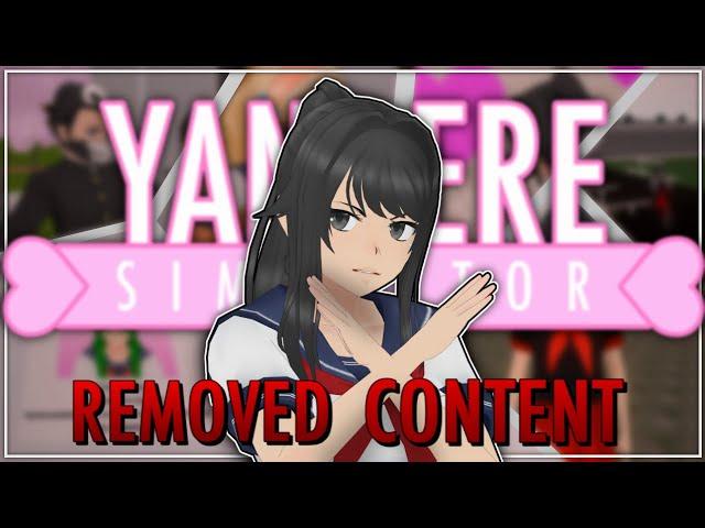 Removed Content in Yandere Simulator