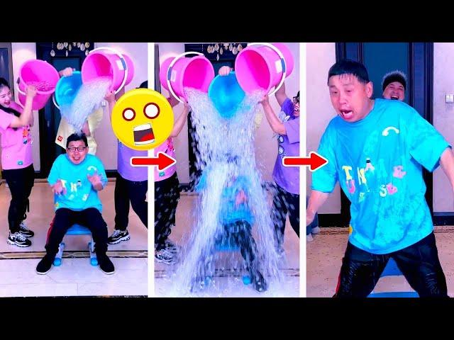 Family Games | Guess The Blind Box Challenge! Watch Out For The Ice Bucket丨ब्लाइंड बॉक्स अनुमान लगान