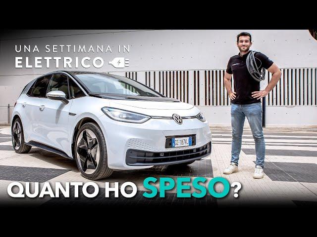 QUANTO COSTA una settimana in ELETTRICO con la Volkswagen ID.3