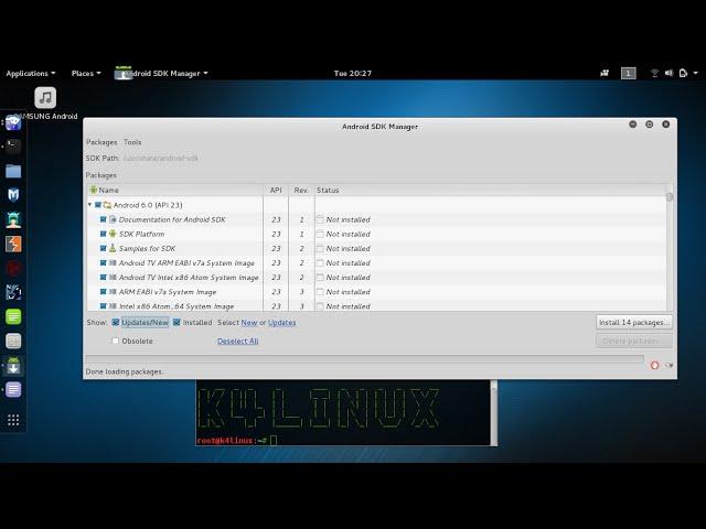 Kali Linux 2.0 Tutorials : Android-Sdk all about Android Emulator