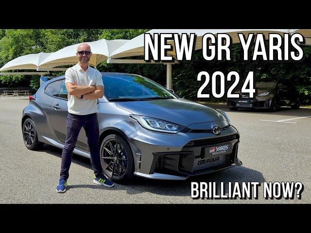 NEW TOYOTA GR YARIS 2024 // MORE THAN BRILLIANT NOW? // ROAD & TRACK REVIEW