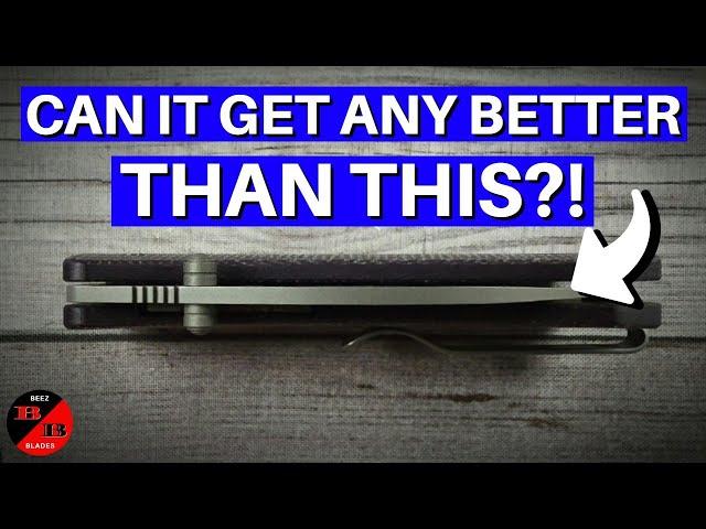 The Perfect Folding Pocket Knife Just Got Better! - WE KNIFE Banter Wharncliffe