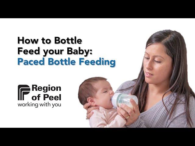 How to Bottle Feed your Baby: Paced Bottle Feeding