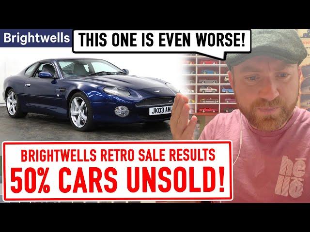 50% of cars UNSOLD and CRAZY prizes - Bightwells Retro Auction Results Analysis