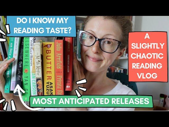 Reading my MOST anticipated books for a whole month!  Reading vlog