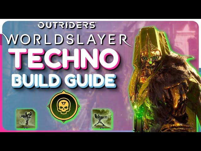 Outriders Worldslayer - BEST SOLO Technomancer Build Guide (Endgame) \\ Turret AP Build