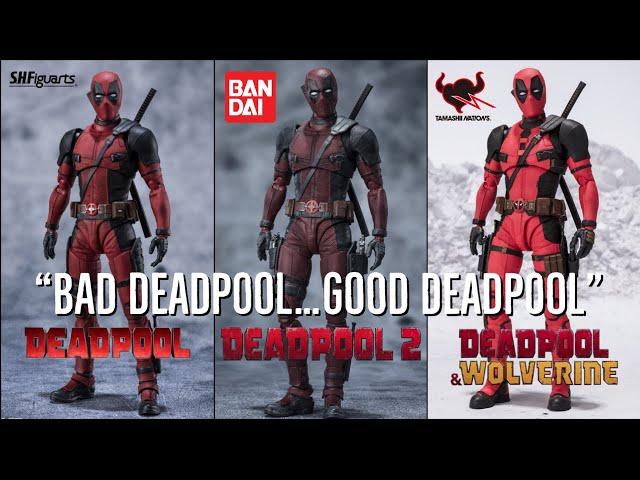 DON’T buy the new DEADPOOL S.H. Figuarts…until you watch this! Preview Comparison