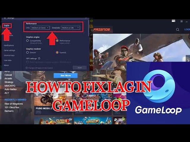 New Best Gameloop Settings ️️ Gameeloop 7.1 Lag Fix 60 FPS ️ - PUBG Mobile emulator lag fix