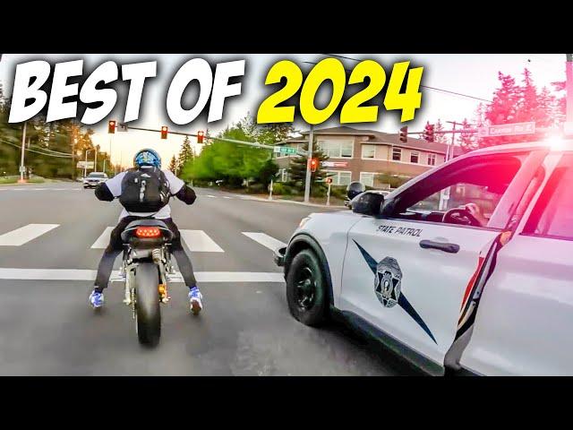 BIKERS RUNNING FROM COPS | POLICE vs BIKERS |  BEST OF 2024