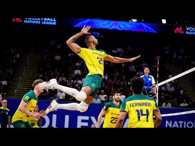 Top 50 Crazy Volleyball Pipe Attacks in VNL 2023