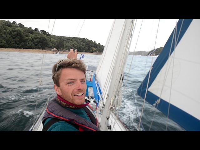 Sailing against the HUGE TIDES of NORTHERN FRANCE