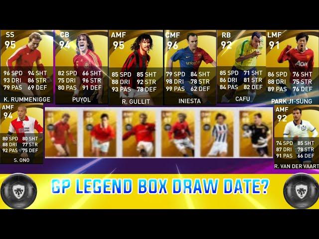 NEXT LEGEND BOX DRAW IN PES 2021 || NEW LEGENDS BOX DRAW UPCOMING GP