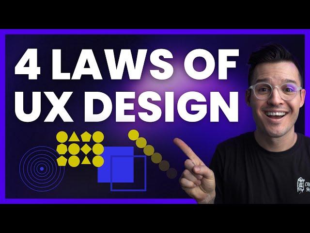 The 4 Most Important Laws of UX Design