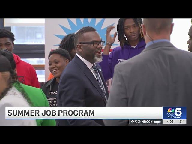 Mayor Johnson to EXPAND Chicago's summer jobs program