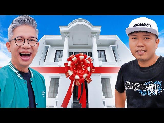 REVIEW RUMAH MEWAH BARU AKANG MV!! MOTOVLOGGER SUKSES!!