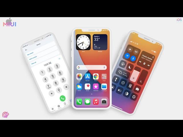 Best iOS 14 Themes For MIUI 12 !