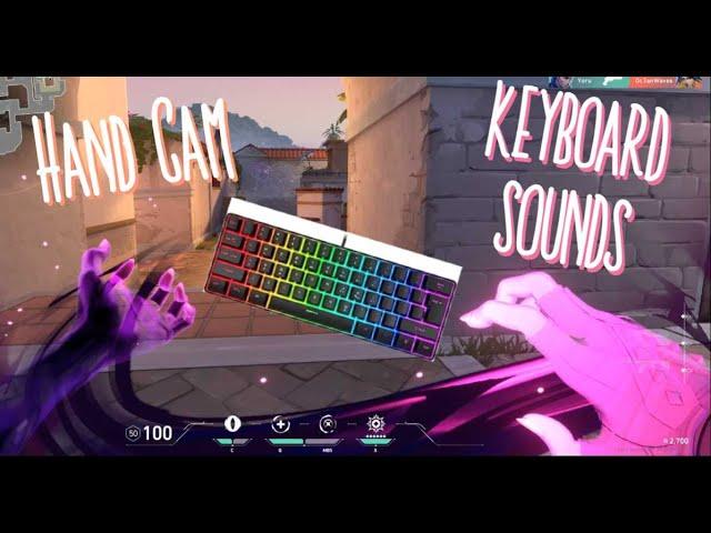 Valorant ASMR  Reyna Gameplay | Keyboard Sounds + Hand Cam | ( No Talking )