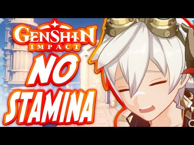 Can You Beat Genshin Impact Without Using Stamina??!!