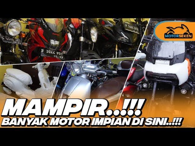 LOKASINYA MOJOK, DEALER MOTOR BEKAS INI BIKIN MELONGO, ISINYA MOTOR LANGKA | Motorseken