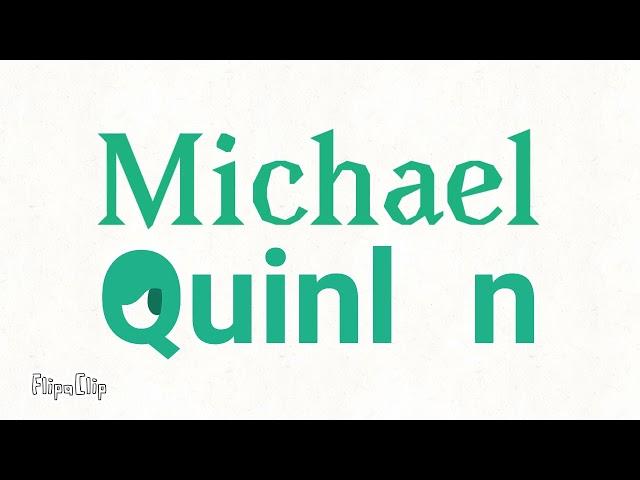 Michael Quinlan logo bloopers take 1 - a fresh start