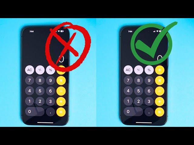How to use the iPhone calculator? The RIGHT way!!