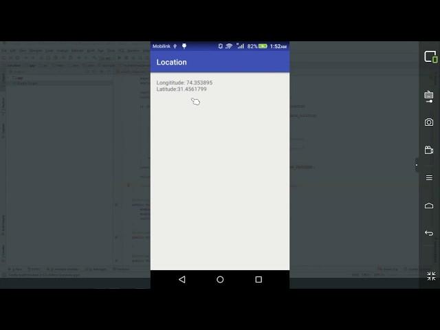 How to get Current Longitude And Latitude in Android