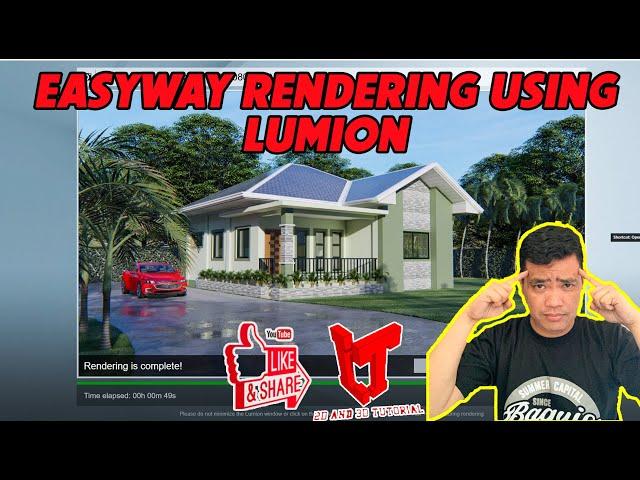 EASY WAY RENDERING USING LUMION