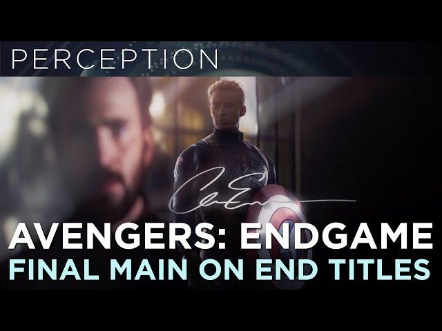 Marvel Studios' Avengers: Endgame Main On End Title Sequence