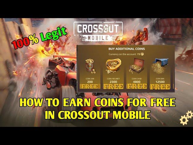 HOW TO EARN FREE COINS IN CROSSOUT MOBILE 100% LEGIT