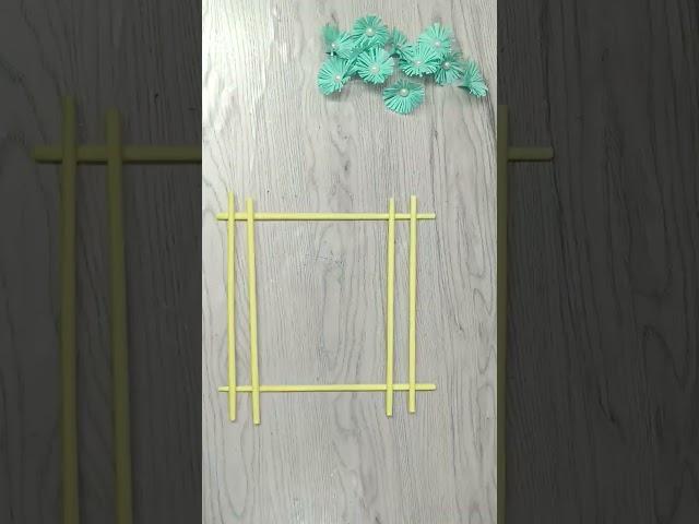 simple easy wall hanging #shorts #viral #youtubeshorts #satisfying #diy #crafts