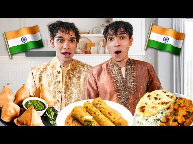 Eating ONLY INDIAN FOOD For 24 Hours!