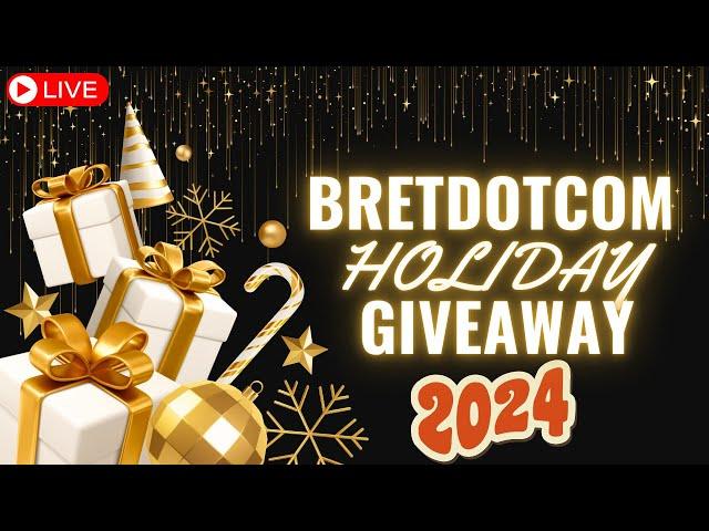 [LIVE] Bretdotcom Holiday Giveaway Stream! Fortnite Customs with viewers!