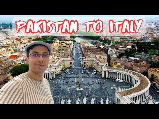 Pakistan to Italy via Qatar Airways: Travel Vlog