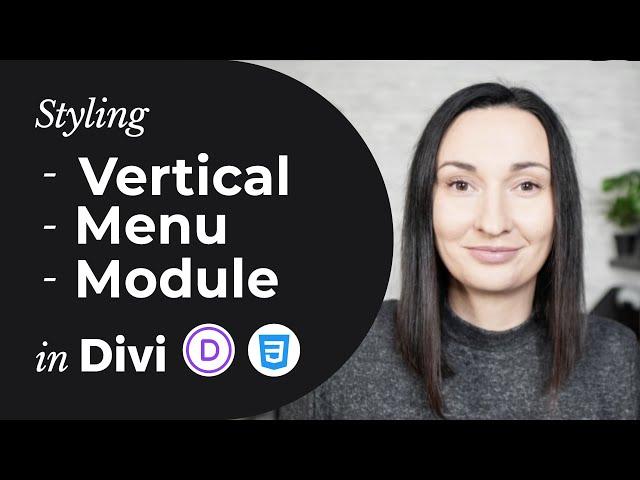 How to Align Divi Menu Module Links Vertically + Free Footer Layout with Vertical Navigation