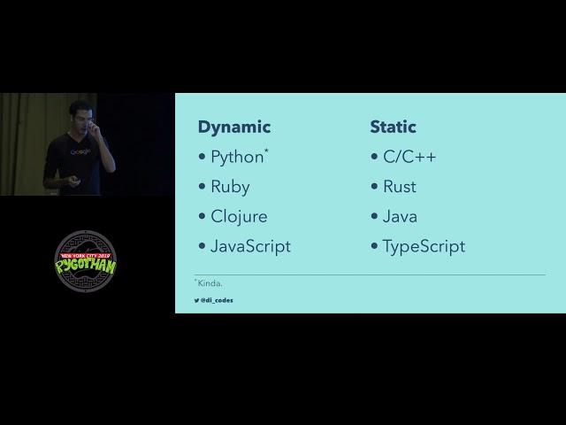 Static Typing in Python