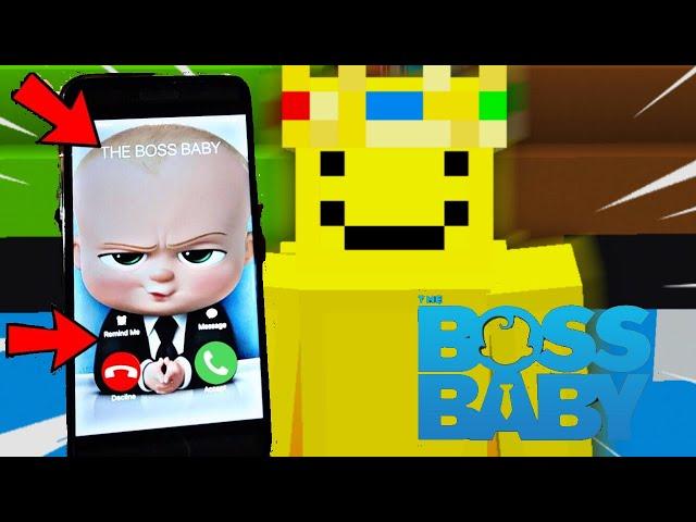 PrinceZam Calls The Boss Baby